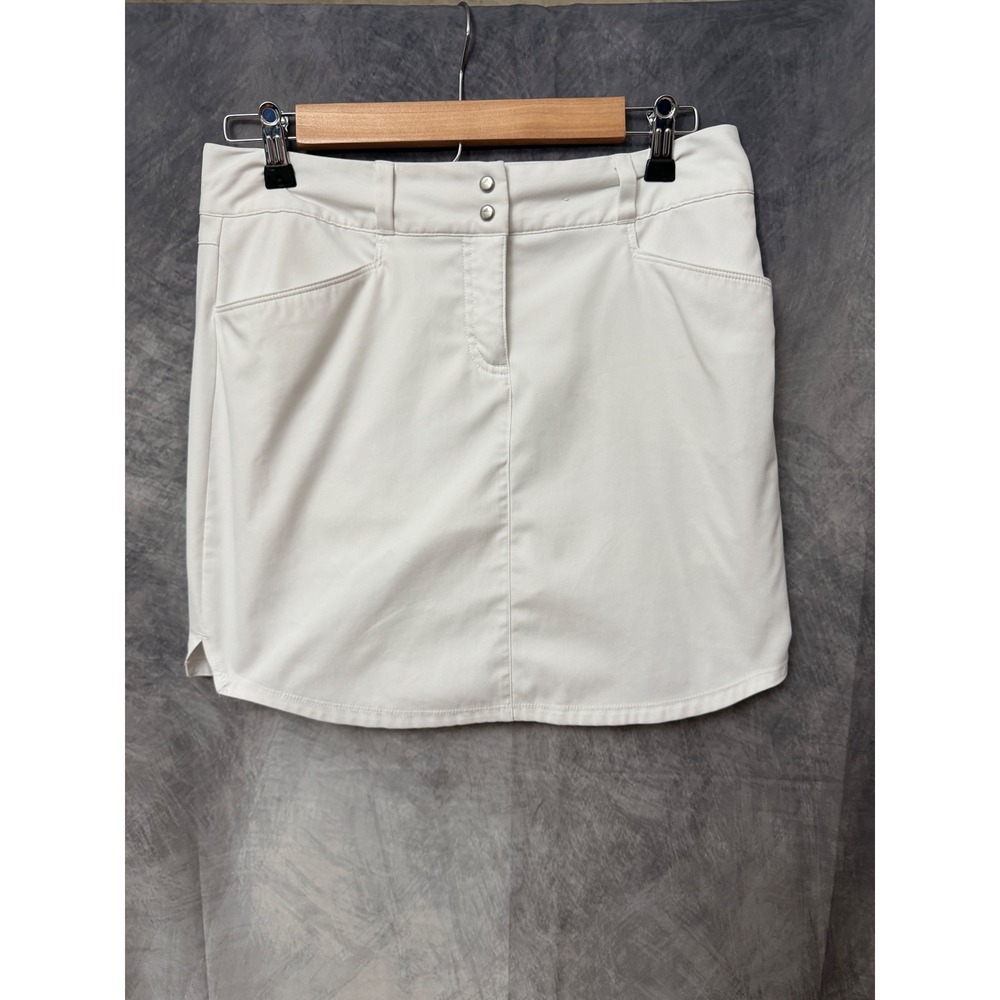Adidas Golf‎ Women White Athletic Performance Skort AE8934 Size 4